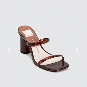 Dolce Vita Noles Wide Heels in Tortoise